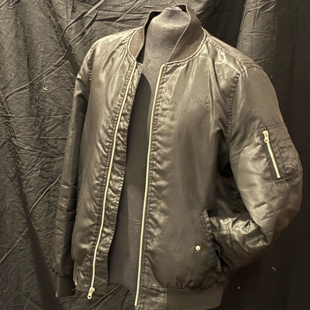 Carbon Men's Dark Bomber Jacket